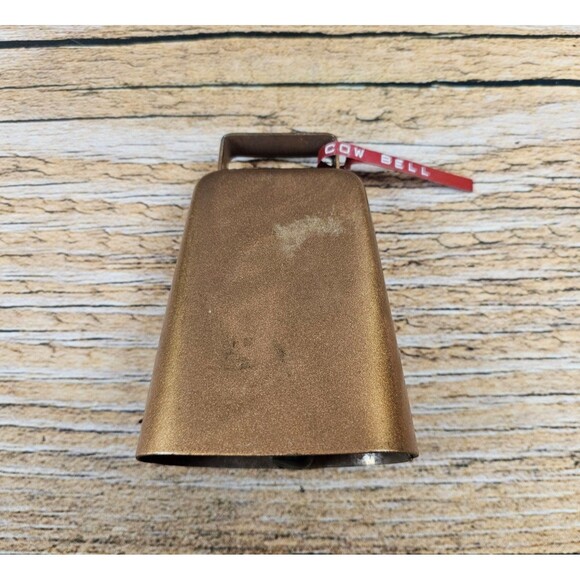 Unbranded Other - Vintage Copper Toned Cowbell Nice Sound Patina Of Age 5"